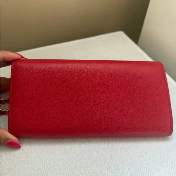 Burberry Vibrant Red Wallet